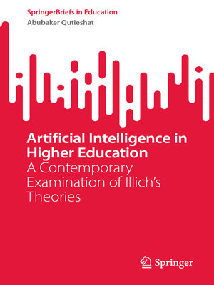 cover image of Artificial Intelligence in Higher Education